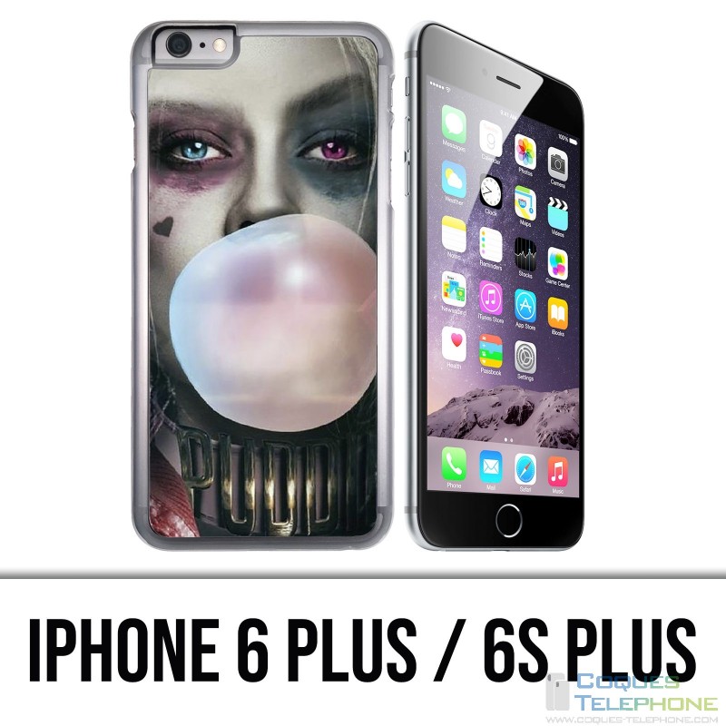 Coque iPhone 6 PLUS / 6S PLUS - Suicide Squad Harley Quinn Bubble Gum