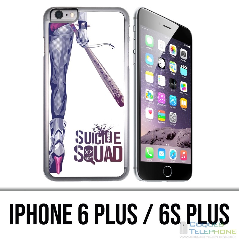 Coque iPhone 6 PLUS / 6S PLUS - Suicide Squad Jambe Harley Quinn