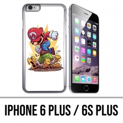 Custodia per iPhone 6 Plus / 6S Plus - Super Mario Cartoon Turtle