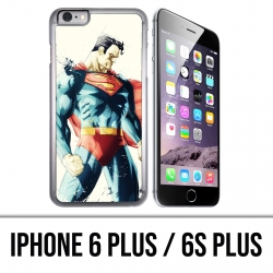 IPhone 6 Plus / 6S Plus Tasche - Superman Paintart
