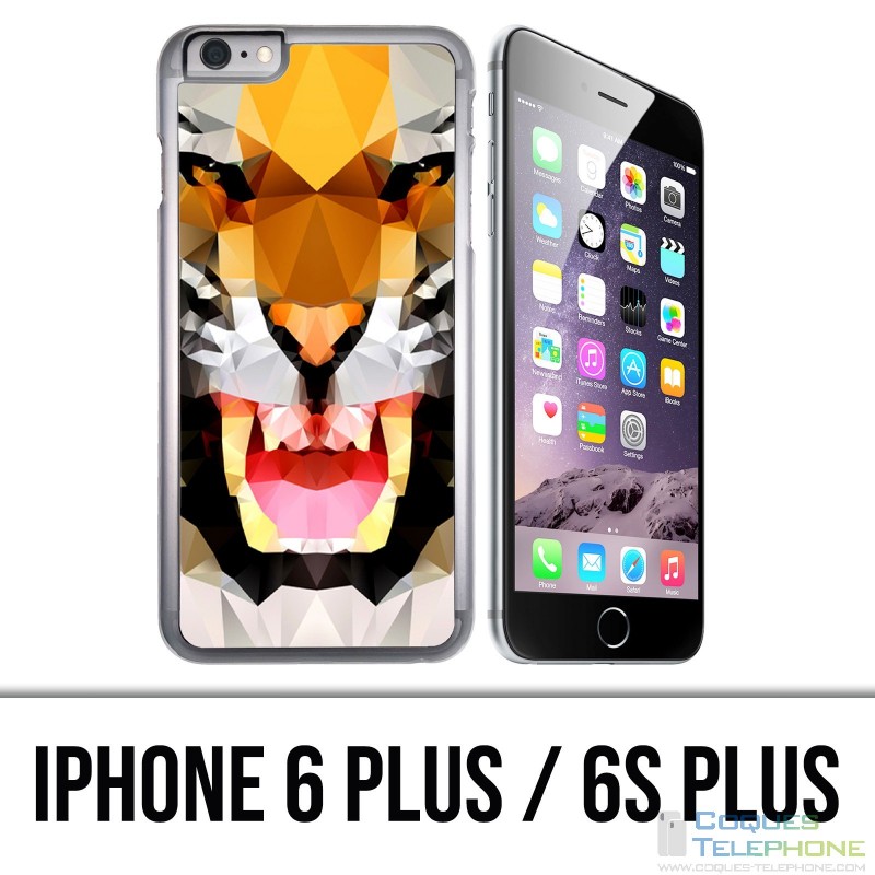 Coque iPhone 6 PLUS / 6S PLUS - Tigre Geometrique