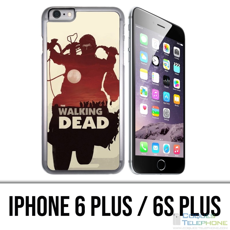 Coque iPhone 6 PLUS / 6S PLUS - Walking Dead Moto Fanart