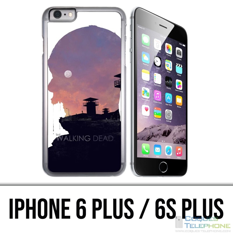 Coque iPhone 6 PLUS / 6S PLUS - Walking Dead Ombre Zombies