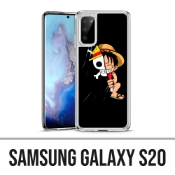 Samsung Galaxy S20 Hülle - One Piece Baby Ruffy Flag