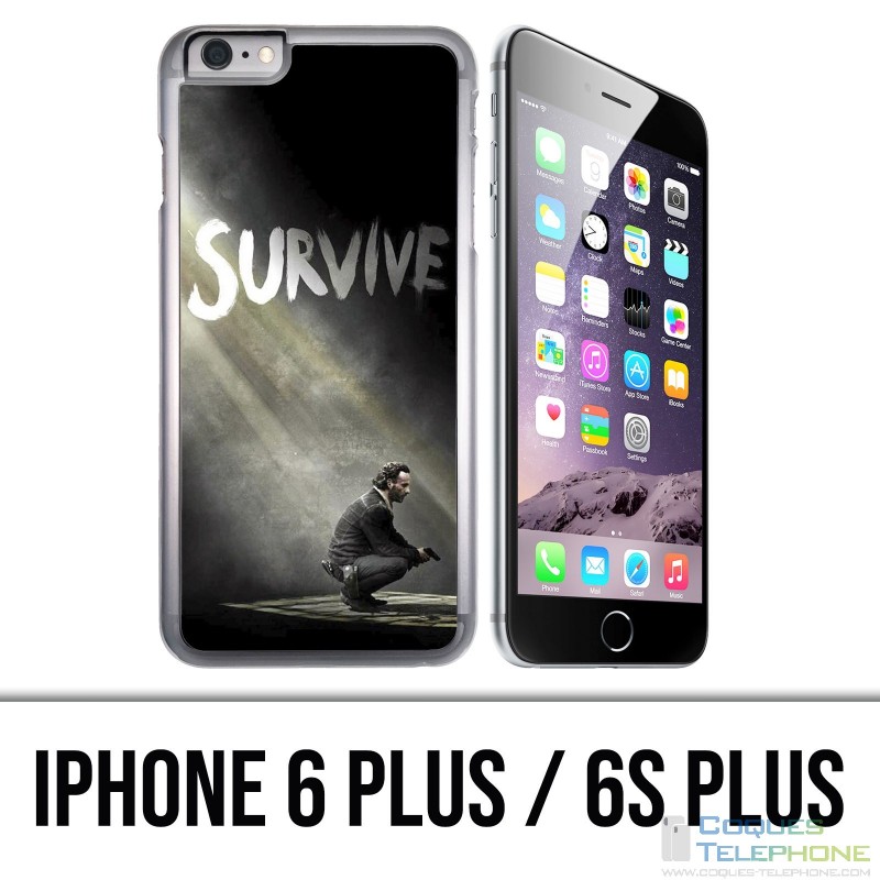 Custodia per iPhone 6 Plus / 6S Plus - Walking Dead Survive