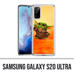 Coque Samsung Galaxy S20 Ultra - Star Wars baby Yoda Fanart