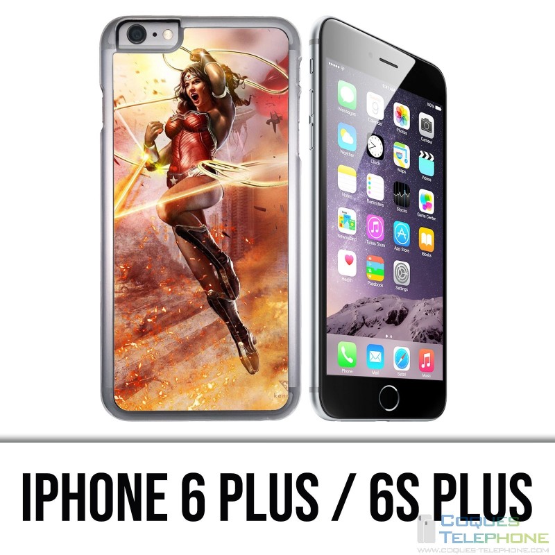 Custodia per iPhone 6 Plus / 6S Plus - Wonder Woman Comics