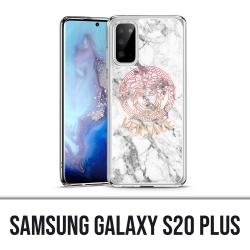 Samsung Galaxy S20 Plus Hülle - Versace weißer Marmor