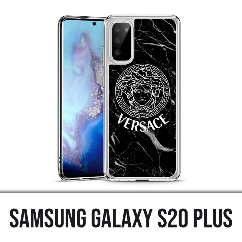 Samsung Galaxy S20 Plus case - Versace black marble