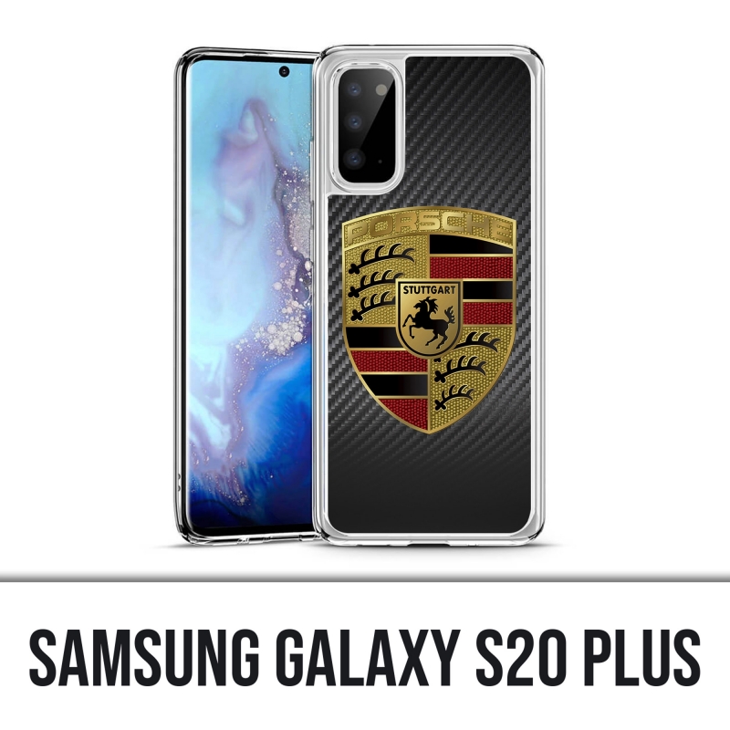 Samsung Galaxy S20 Plus Hülle - Porsche Carbon Logo