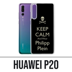 Coque Huawei P20 - Keep calm Philipp Plein