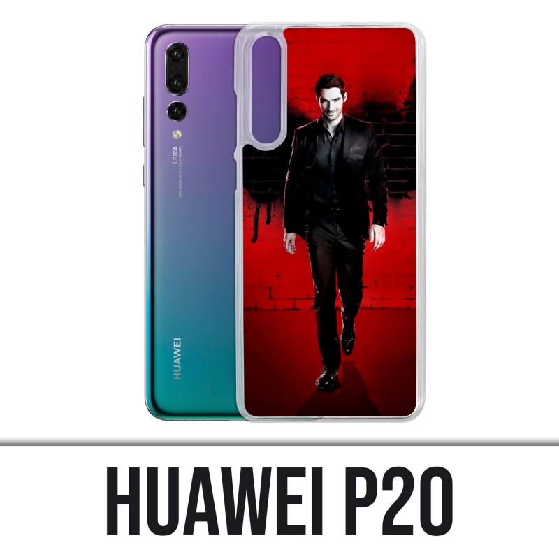 Funda Huawei P20 - Lucifer alas pared