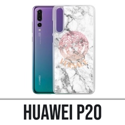 Huawei P20 Case - Versace weißer Marmor