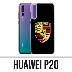 Coque Huawei P20 - Porsche Logo Noir