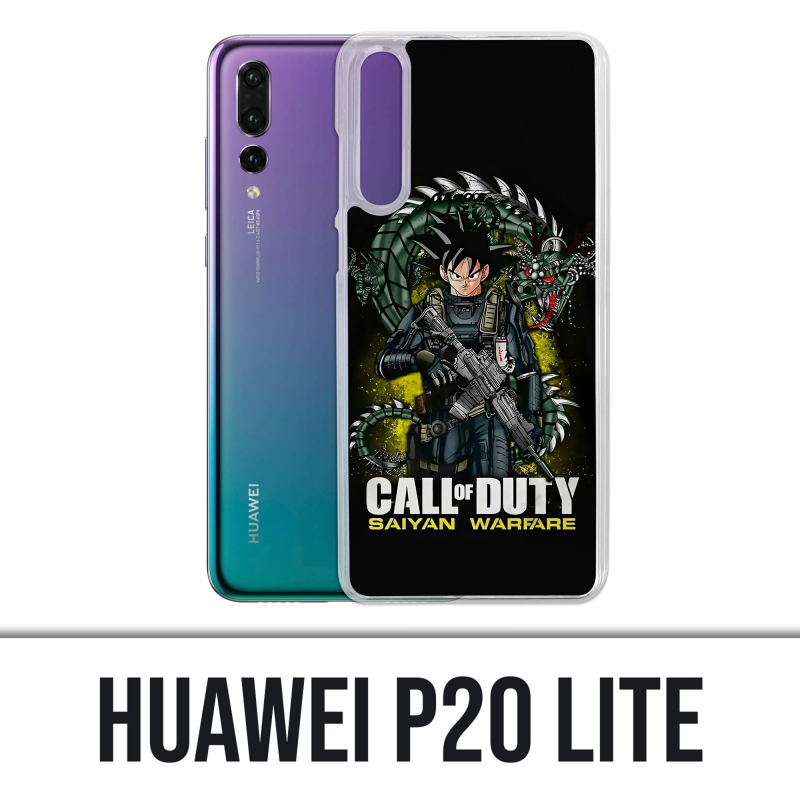 Custodia Huawei P20 Lite - Call of Duty x Dragon Ball Saiyan Warfare