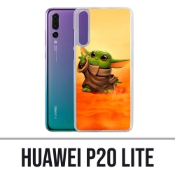 Huawei P20 Lite Case - Star Wars Baby Yoda Fanart