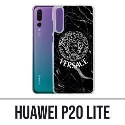 Coque Huawei P20 Lite - Versace marbre noir