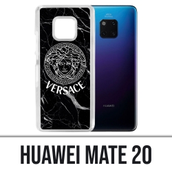 Huawei Mate 20 case - Versace black marble