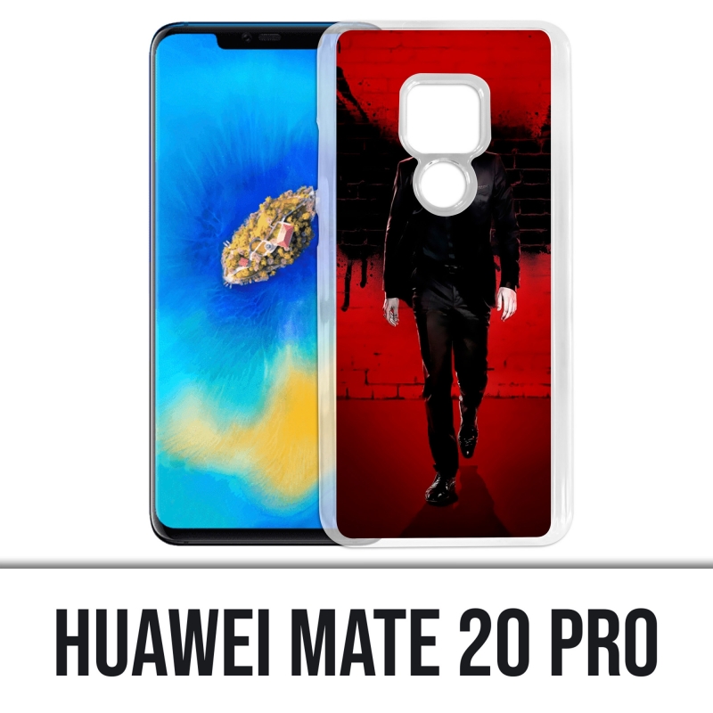 Huawei Mate 20 PRO Case - Luzifer Flügel Wand