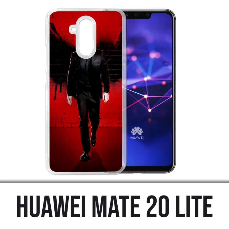 Coque Huawei Mate 20 Lite - Lucifer ailes mur