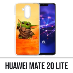 Custodia Huawei Mate 20 Lite - Star Wars baby Yoda Fanart