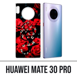 Custodia Huawei Mate 30 Pro: rose serpenti Gucci