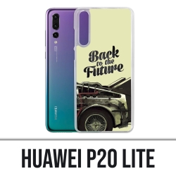 Coque Huawei P20 Lite - Back To The Future Delorean