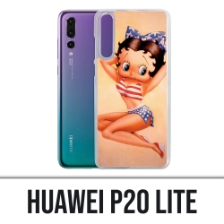 Custodia Huawei P20 Lite - Betty Boop Vintage