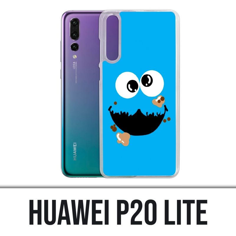 Huawei P20 Lite Hülle - Cookie Monster Face