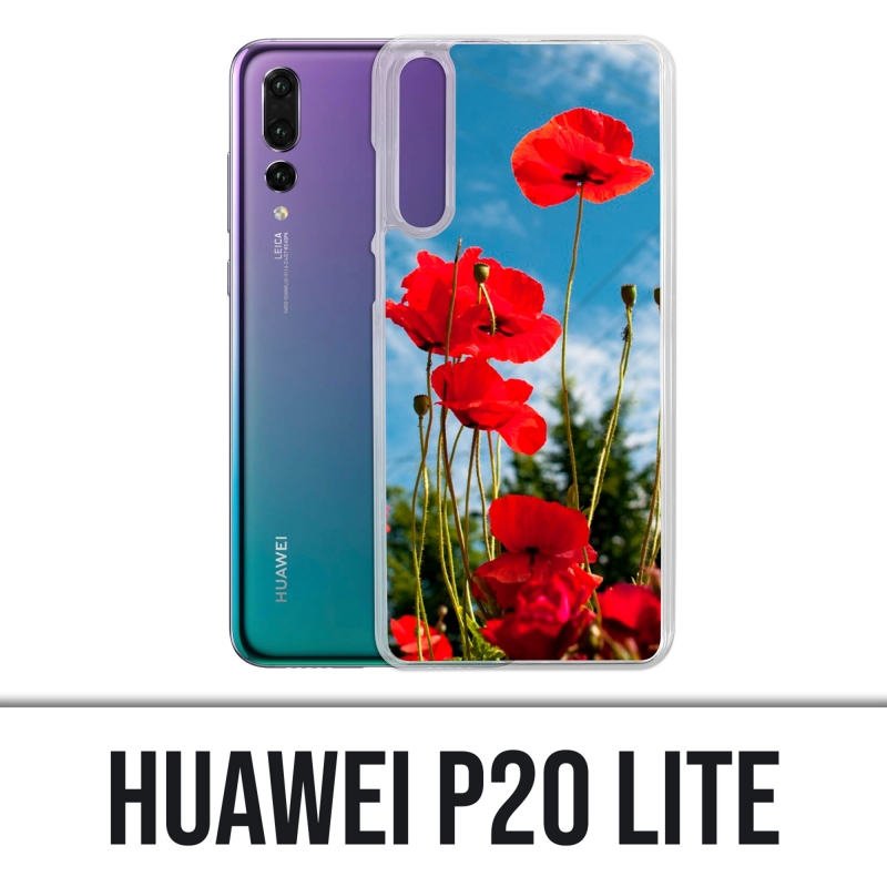 Coque Huawei P20 Lite - Coquelicots 1