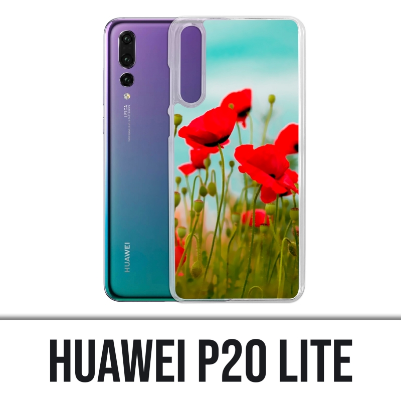 Coque Huawei P20 Lite - Coquelicots 2