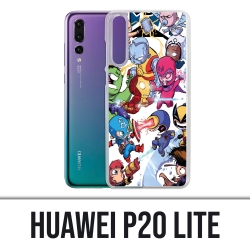Custodia Huawei P20 Lite - Cute Marvel Heroes