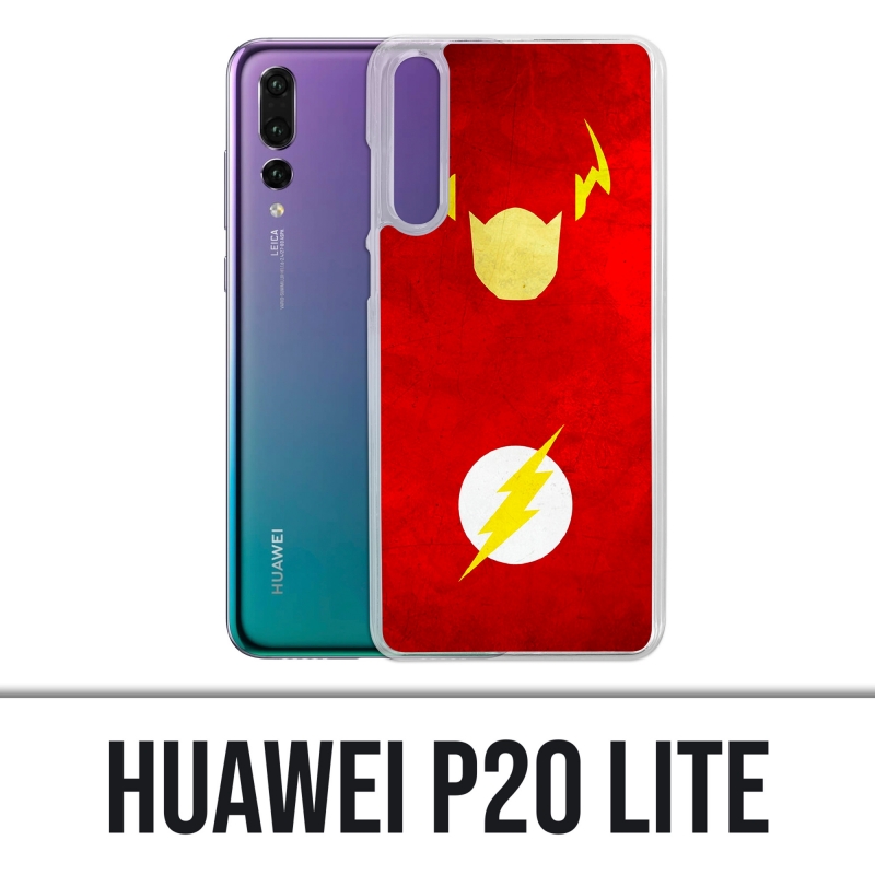 Custodia Huawei P20 Lite - Dc Comics Flash Art Design