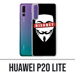 Funda Huawei P20 Lite - Desobedecer Anónimo