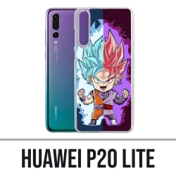 Coque Huawei P20 Lite - Dragon Ball Black Goku Cartoon