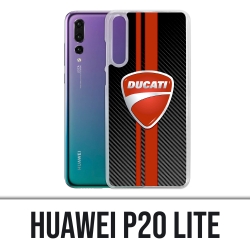 Coque Huawei P20 Lite - Ducati Carbon