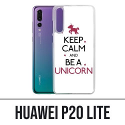 Funda Huawei P20 Lite - Keep Calm Unicorn Unicorn