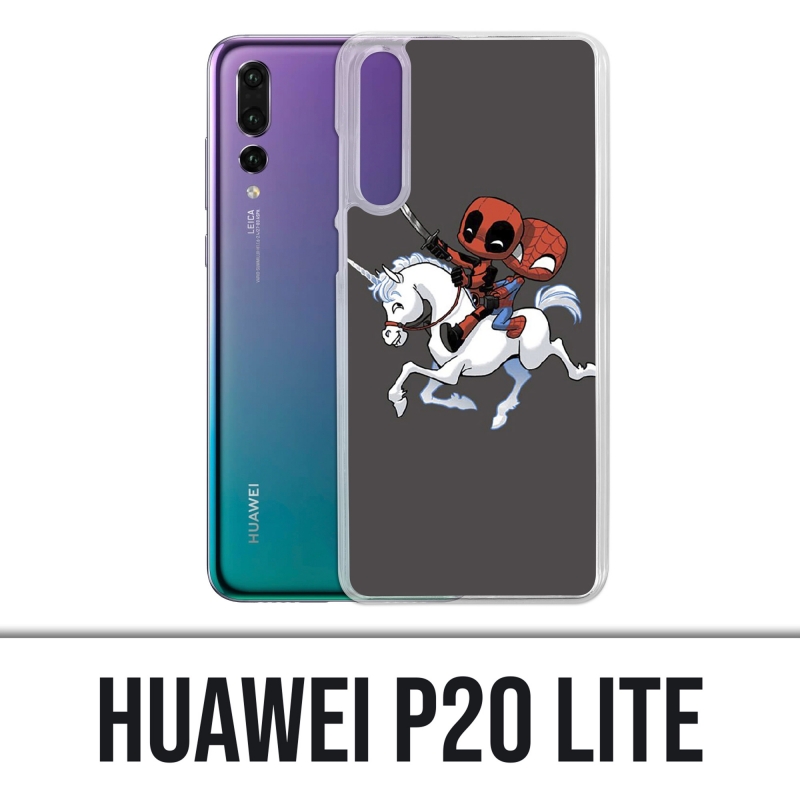 Coque Huawei P20 Lite - Licorne Deadpool Spiderman