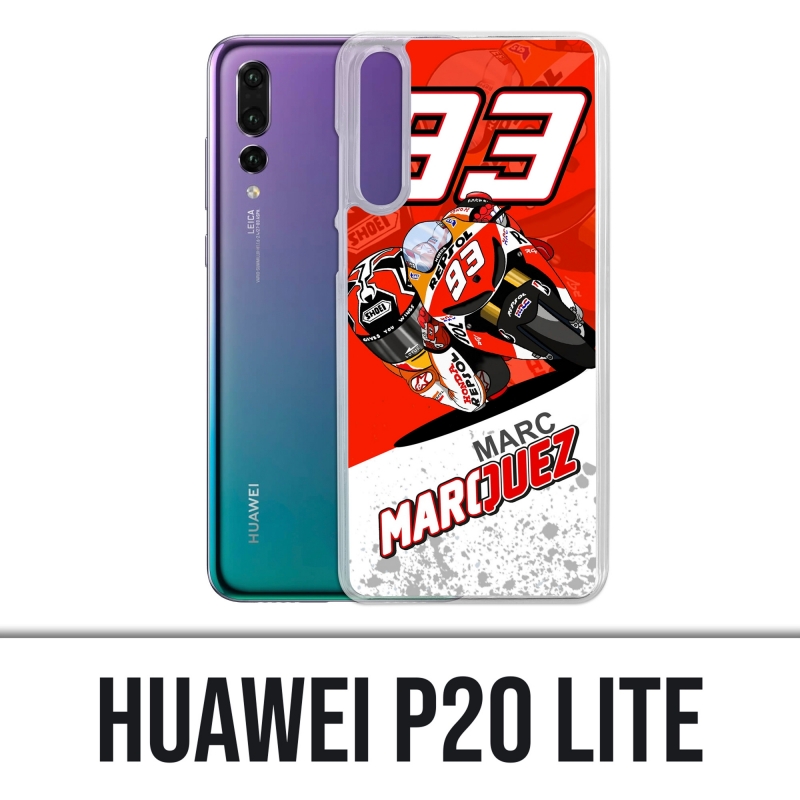 Custodia Huawei P20 Lite - Marquez Cartoon