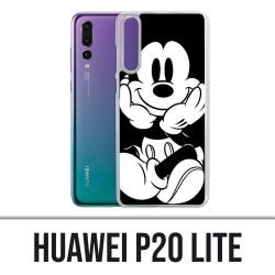 Custodia Huawei P20 Lite - Topolino in bianco e nero