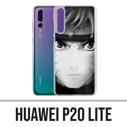 Custodia Huawei P20 Lite - Naruto in bianco e nero