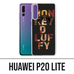Coque Huawei P20 Lite - One Piece Monkey D Luffy