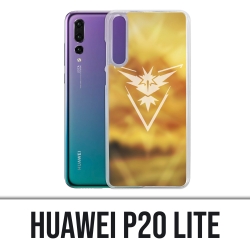 Coque Huawei P20 Lite - Pokémon Go Team Jaune Grunge