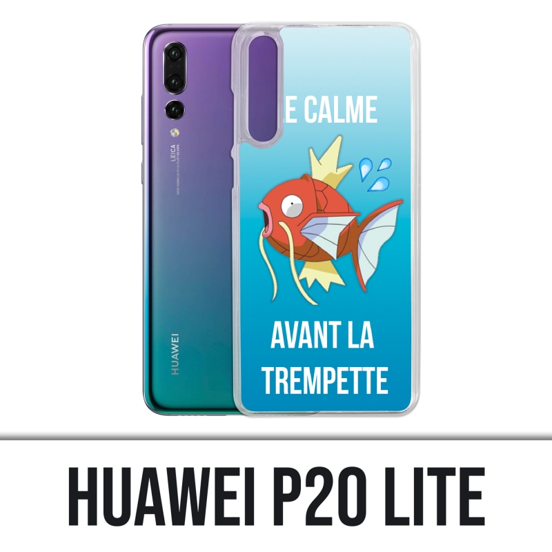 Coque Huawei P20 Lite - Pokémon Le Calme Avant La Trempette Magicarpe