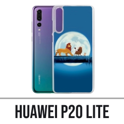 Coque Huawei P20 Lite - Roi Lion Lune