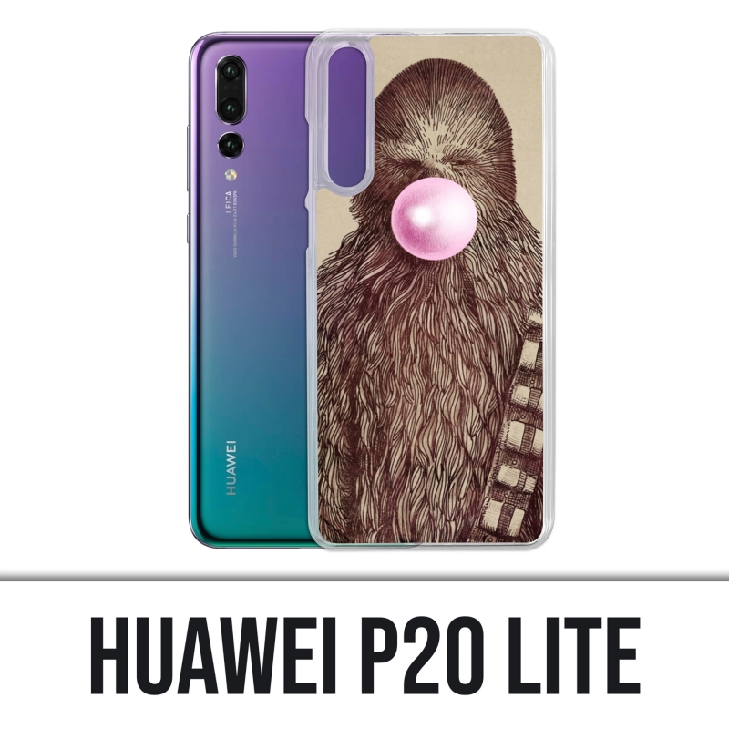 Coque Huawei P20 Lite - Star Wars Chewbacca Chewing Gum