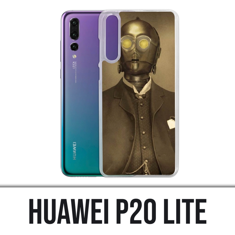 Huawei P20 Lite Case - Star Wars Vintage C3Po