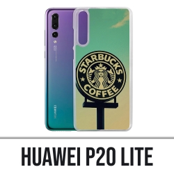 Coque Huawei P20 Lite - Starbucks Vintage