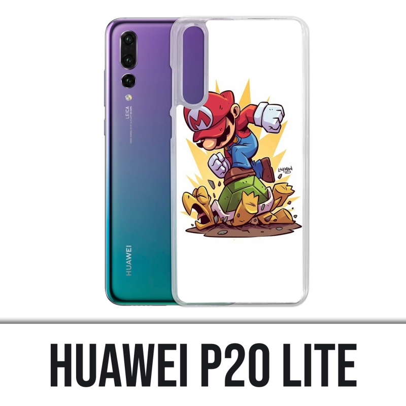 Custodia Huawei P20 Lite - Cartone animato Super Mario Tortoise