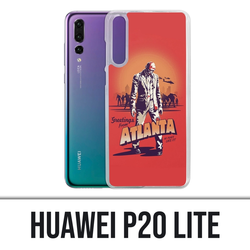 Coque Huawei P20 Lite - Walking Dead Greetings From Atlanta